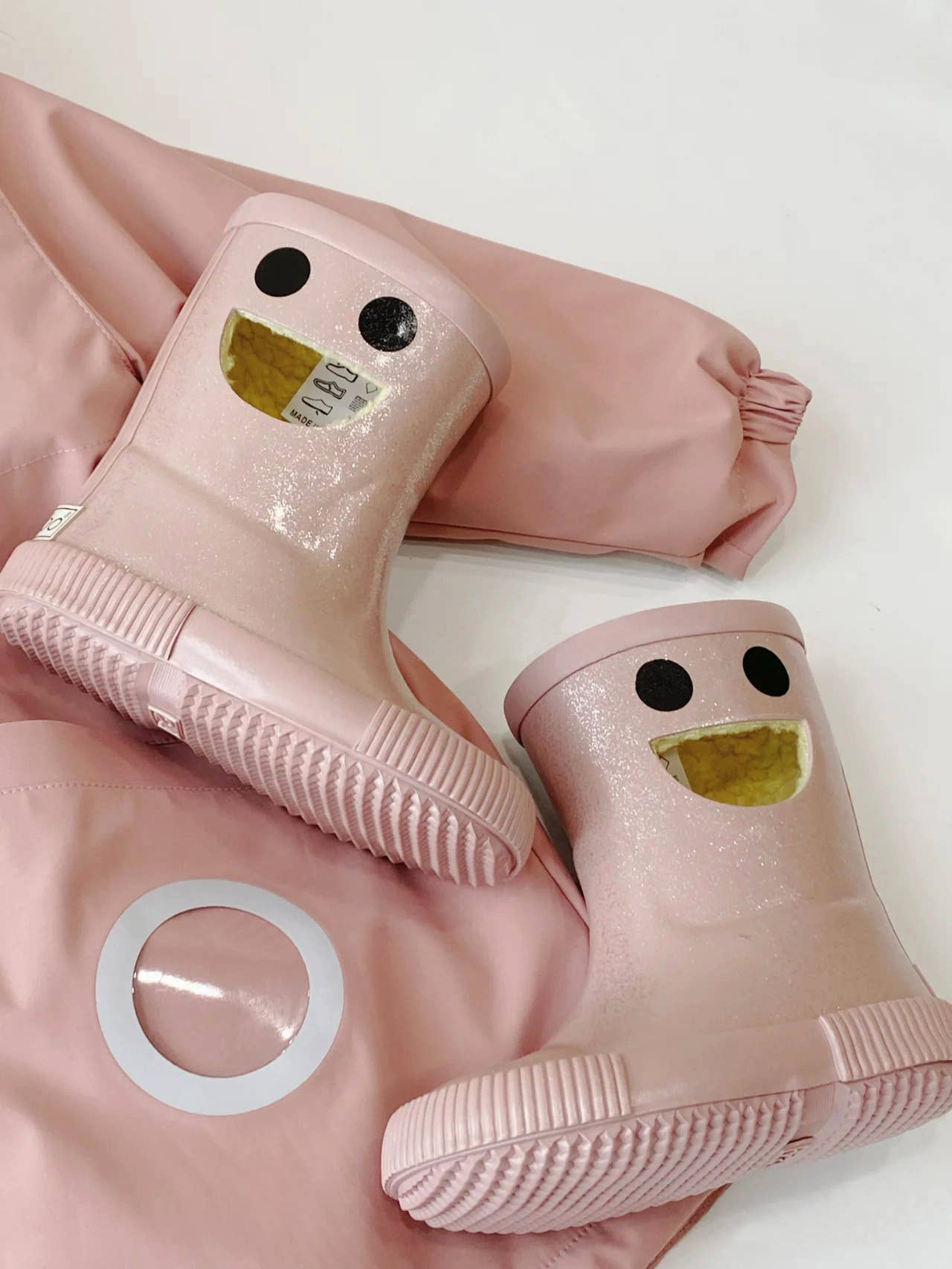 BOXBO - Wholesale Rain Boots - Kids - WISTITI Kids Rain Boots, Thermal, Eco Rubber -Pink5