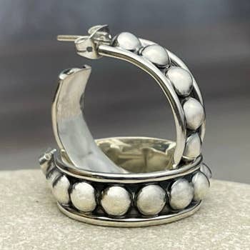 Hoepeloorbellen kralen voor wholesale door Heidi J Hale