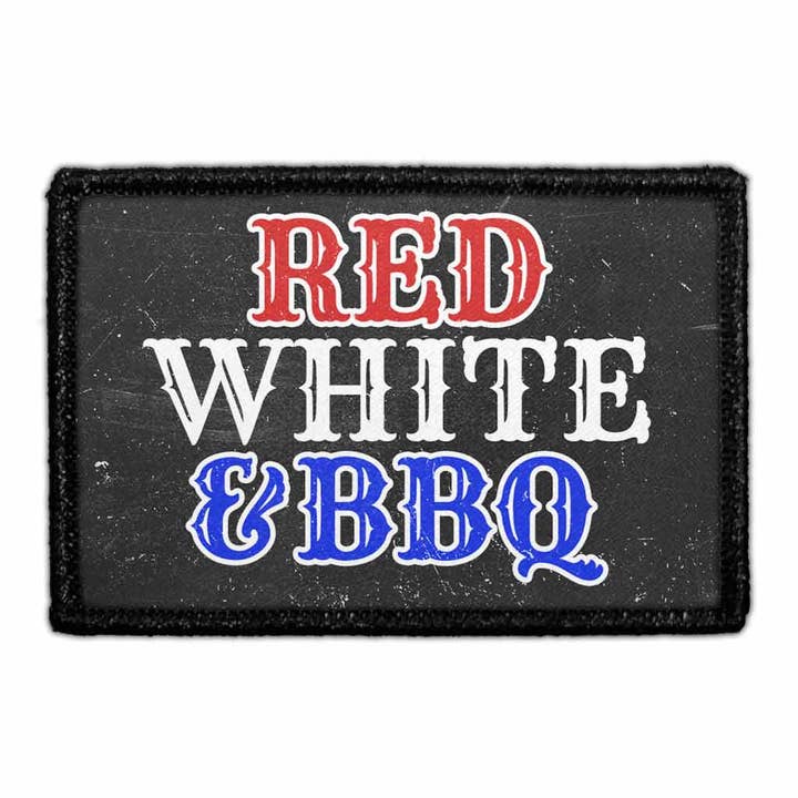 Red, White & BBQ - Removable Patch for wholesale by Pull Patch