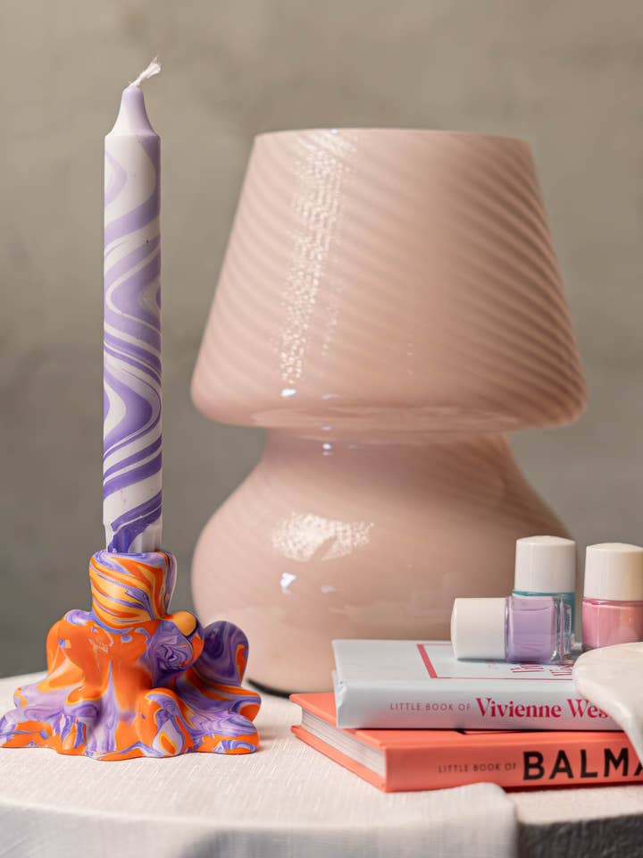 Molten Candle Holder for wholesale by Kassy King Designs