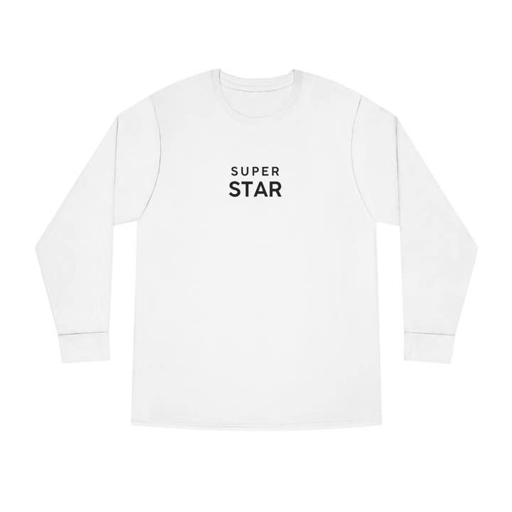 Super Lady Long Sleeve T-Shirt, Comfort Colors for wholesale by MARA Style