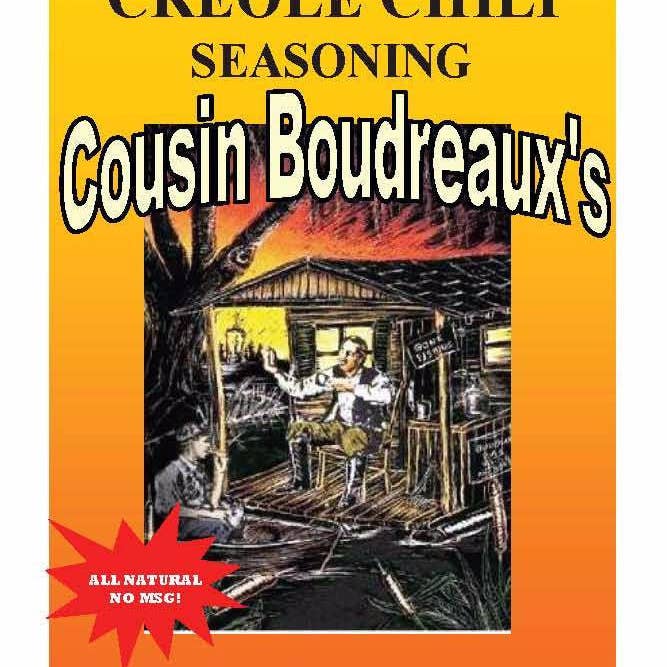Cousin Boudreaux's Cajun Foods - Wholesale Dried Spice Mix - Cousin Boudreaux's Creole Chili Mix