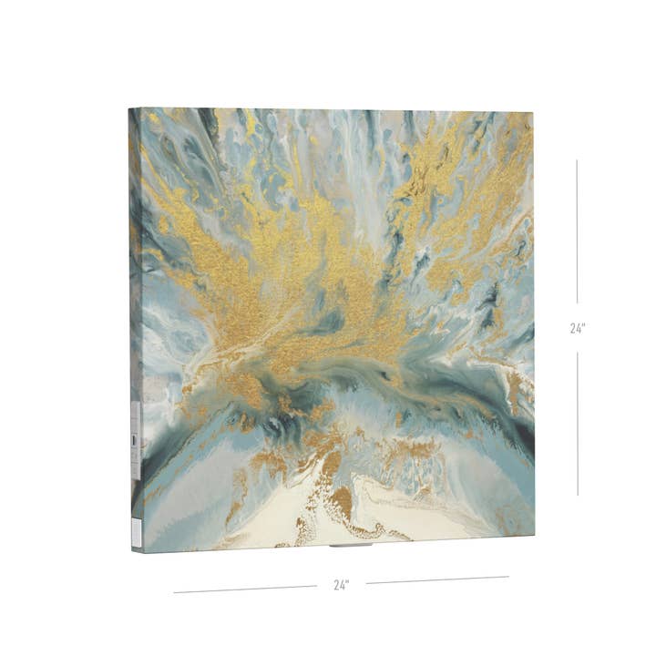 Sound Gallery – Großhandel Lautsprecher – Sound Gallery Bluetooth Leinwand-Wandbild mit Lautsprecher 61x61 cm2