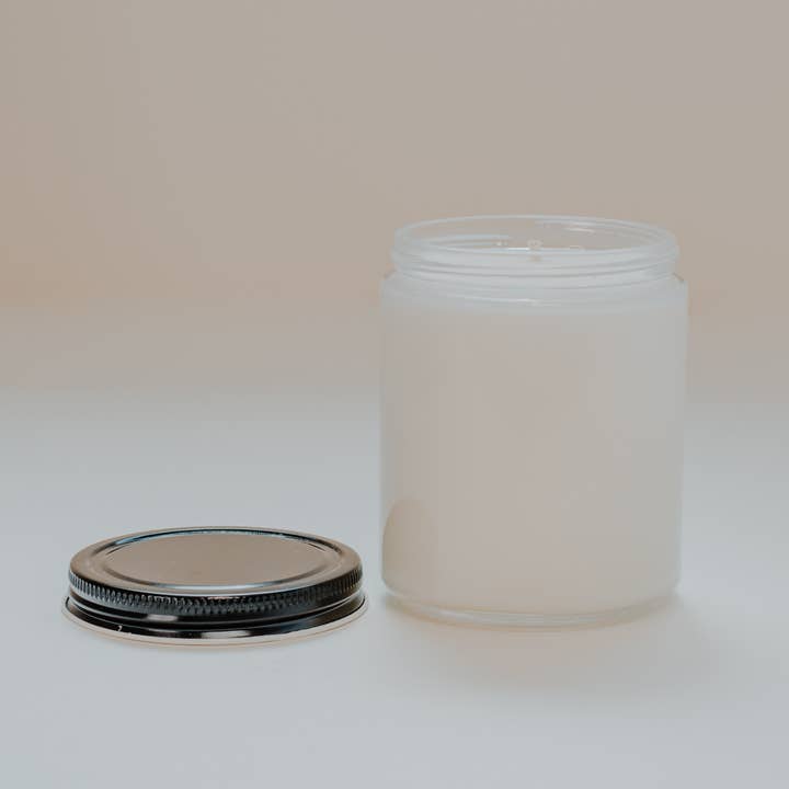 8oz Brandless Custom Candles, Private Label Soy Wax Candles for wholesale by Twine Shop Co