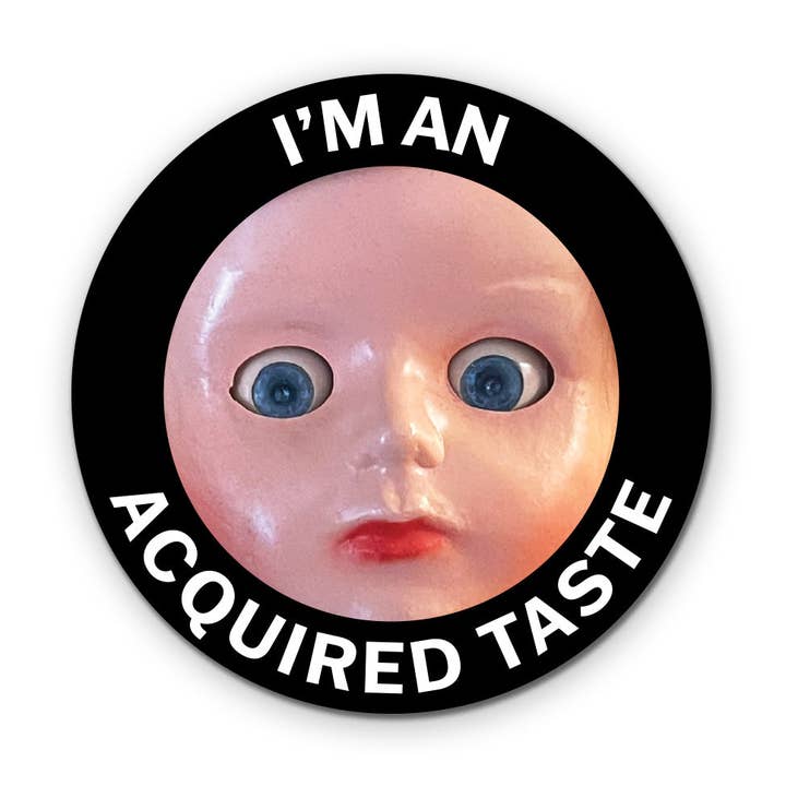 The Mincing Mockingbird – wholesale Sticker – Acquired Taste Doll Vinyl Sticker0