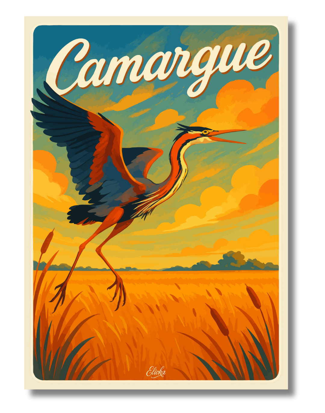 ELIOKA - Wholesale Poster - Toon Camargue-reiger0