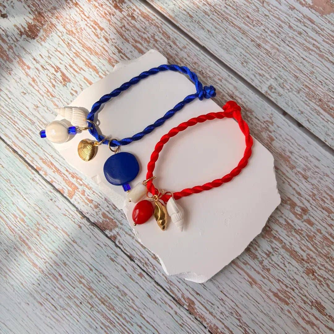 OE! - Wholesale Charm/Dangle Bracelet - Vento d’Estate Rosso – Bracciale in corda con charm3