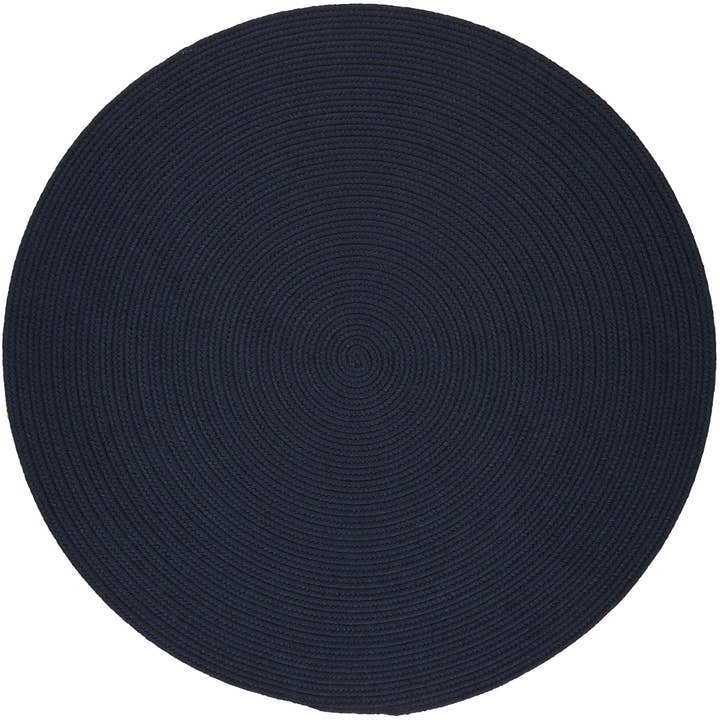 WearEver Area Rug - Round - S012 Navy for wholesale by Rhody Rug