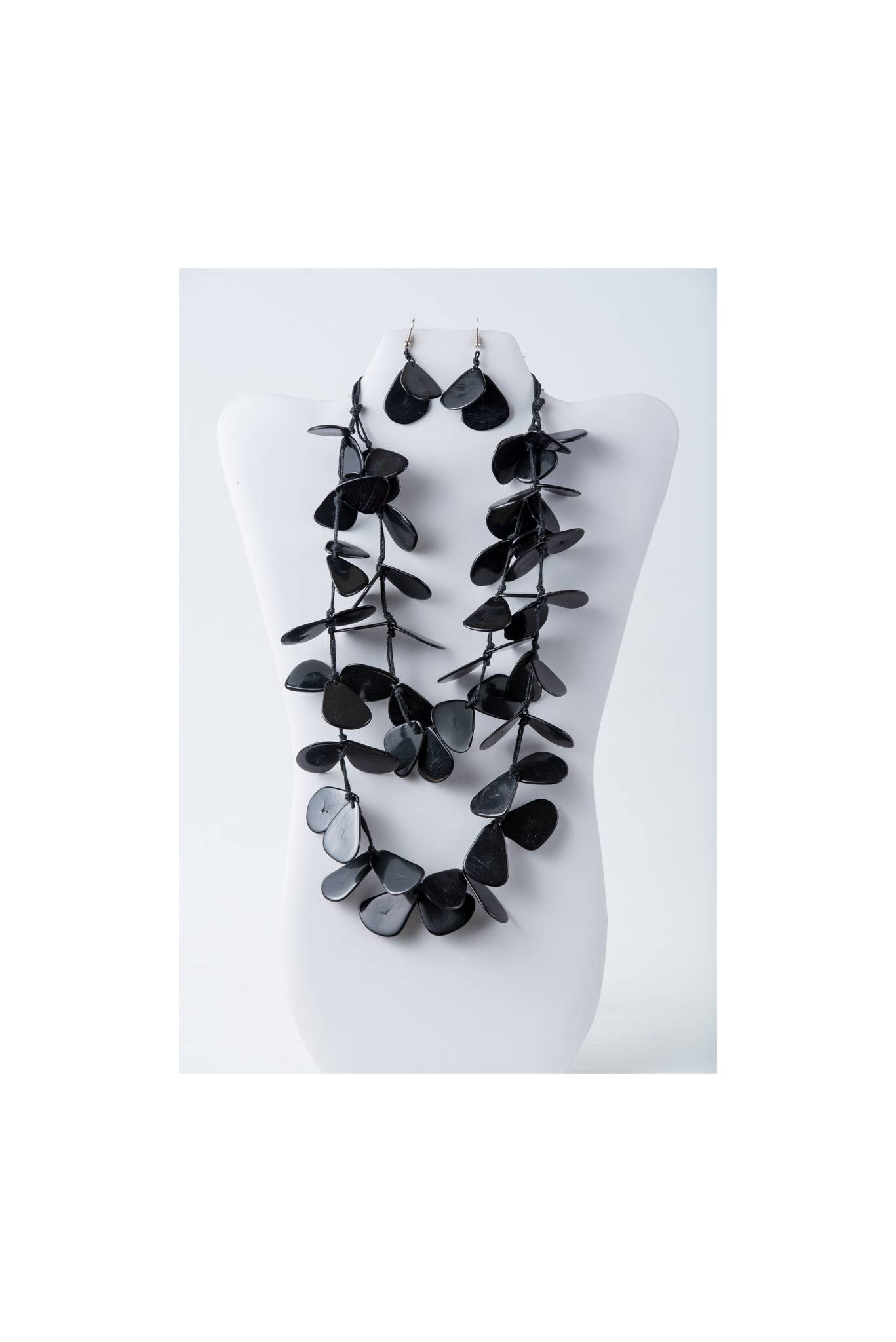 TaguArtsy – wholesale Smycken – Nola kronblad lång Tagua halsbandsuppsättning6