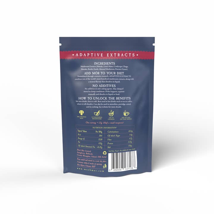 Mush Mór - Wholesale Protein/Superfood Powder - Adaptive Extracts Mushroom Powder1