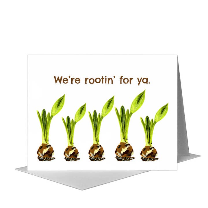 Grow, Greeting Card (#7441K) for wholesale by Printed Canvas