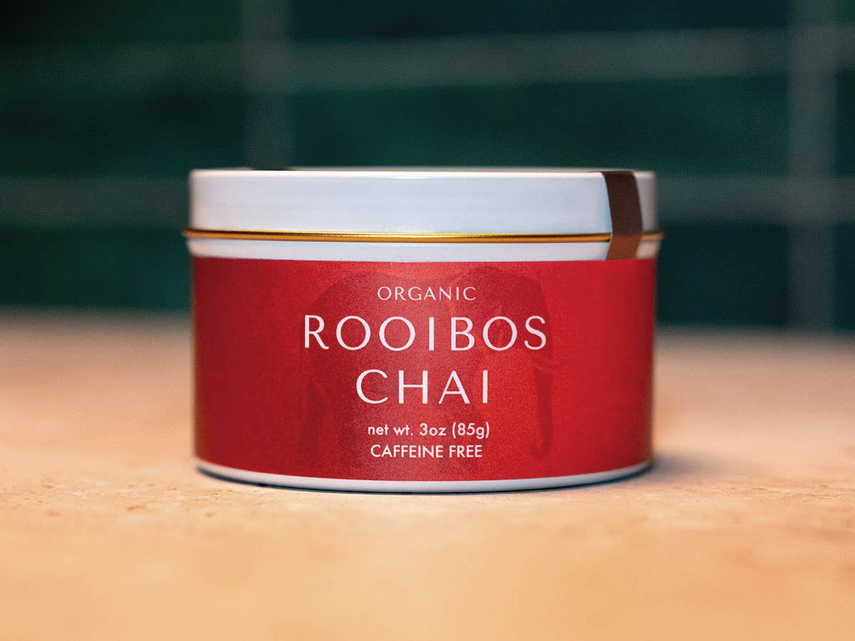 Firepot Tea - Wholesale Loose tea - Rooibos Chai Tea, 3oz Tin
