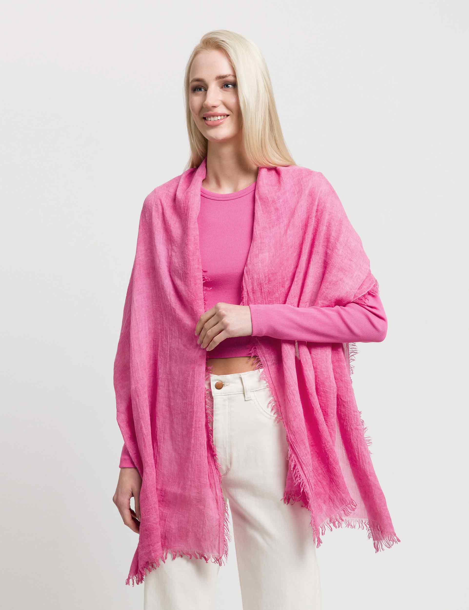 FRAAS - The Scarf Company - Wholesale Scarf - Women's - Optic Cold Dye Wrap6