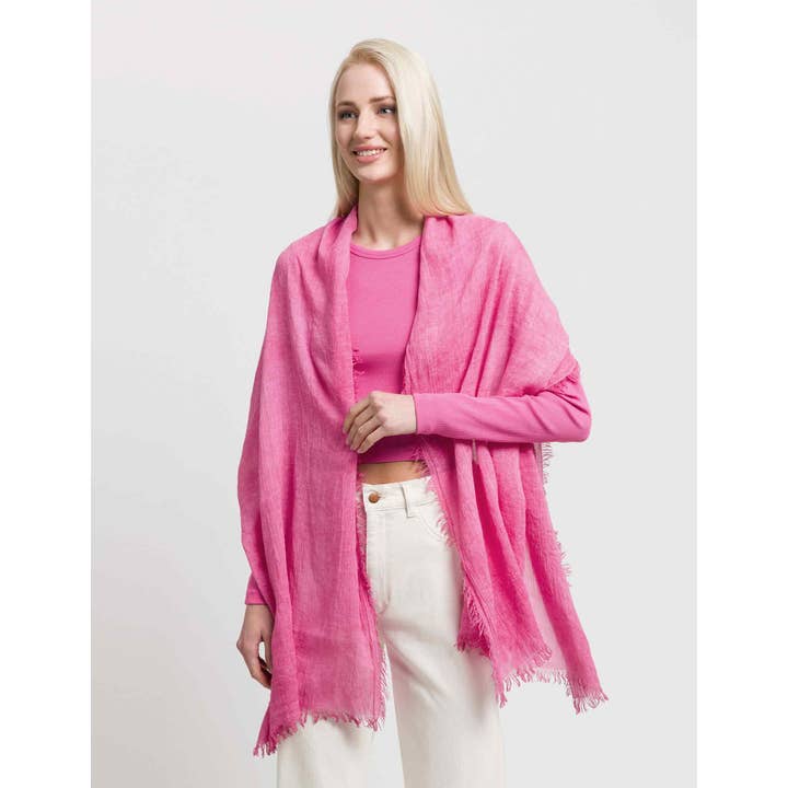 FRAAS - The Scarf Company - Wholesale Scarf - Women's - Optic Cold Dye Wrap6