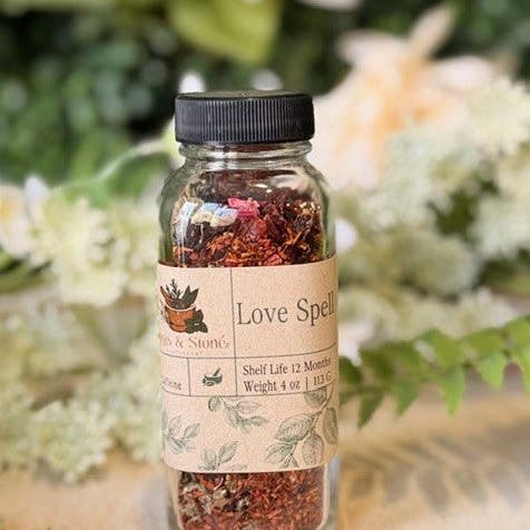 Sage & Stone Apothecary - Wholesale Loose Tea - Love Spell Herbal Tea4