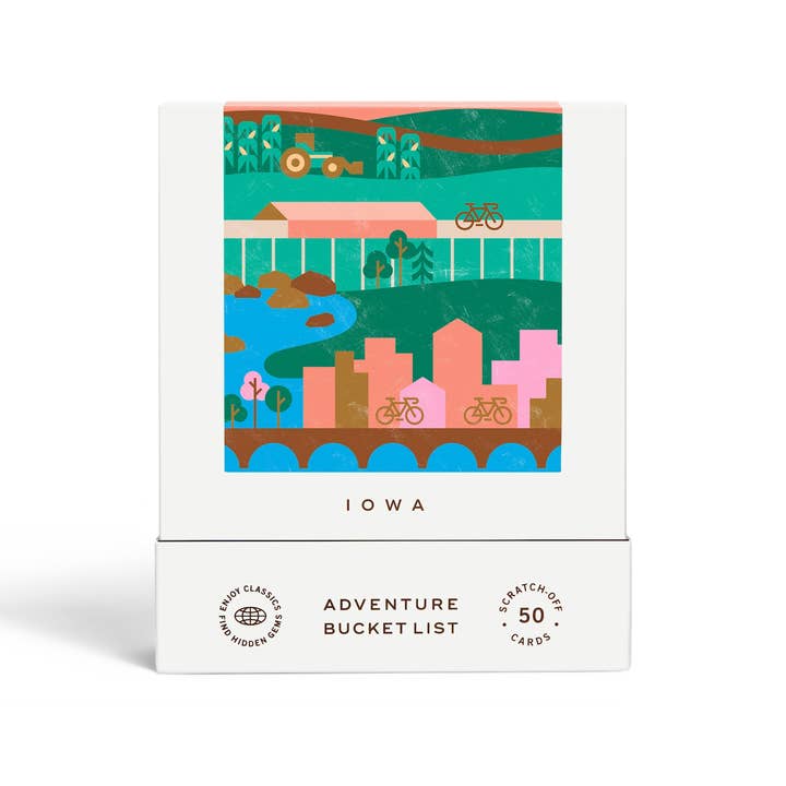 Iowa Adventure Bucket List and other Purchase Wholesale made in iowa. Free Returns & Net 60 Terms on Faire trending on Faire.