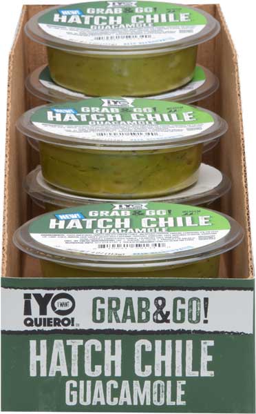 Hudson Meat Company - Wholesale Salsa - GUAC HATCH CHIL GRAB N GO     -      YO QUIERO0