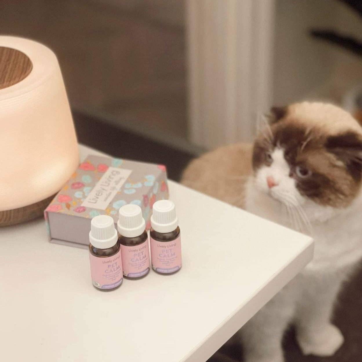 Lively Living - Wholesale Pet Supplement - Cat/Dog - Pet Calm - Certified Organic Essential Oil Blend 15ml8