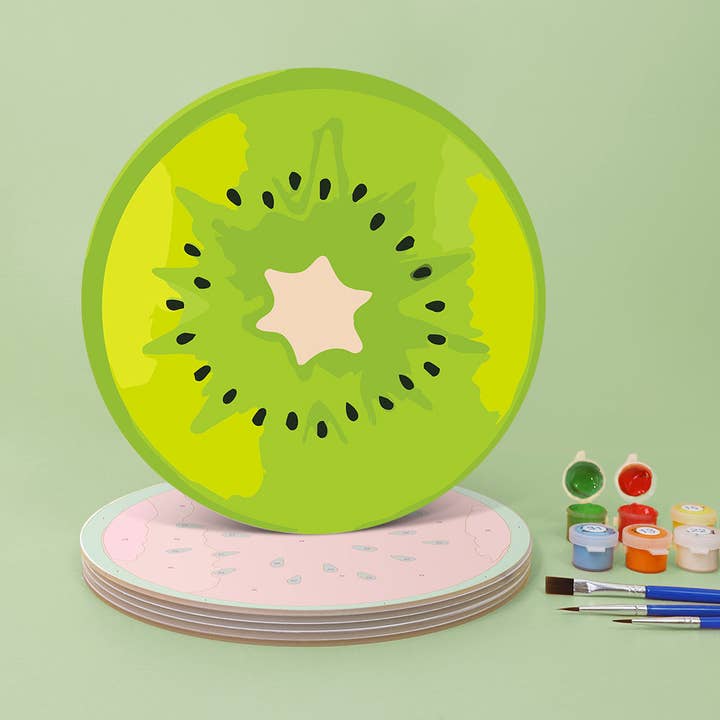 6-delt julebordskånersæt 20 cm - Sæt 17 for engroshandel hos Paint Your Numbers