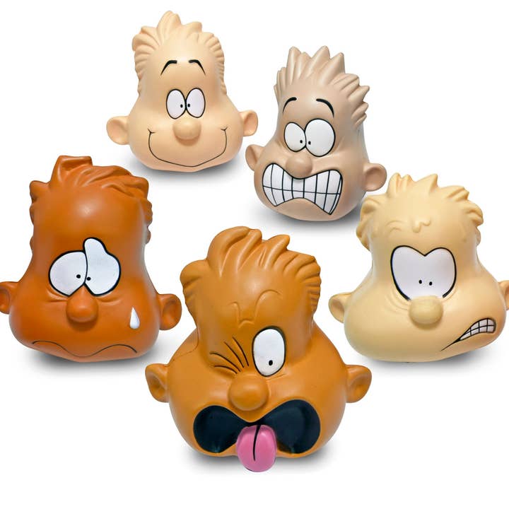 Feeling Heads - Etnische 5-expressieset TPG-895 voor wholesale door TPG Creations / The Pencil Grip