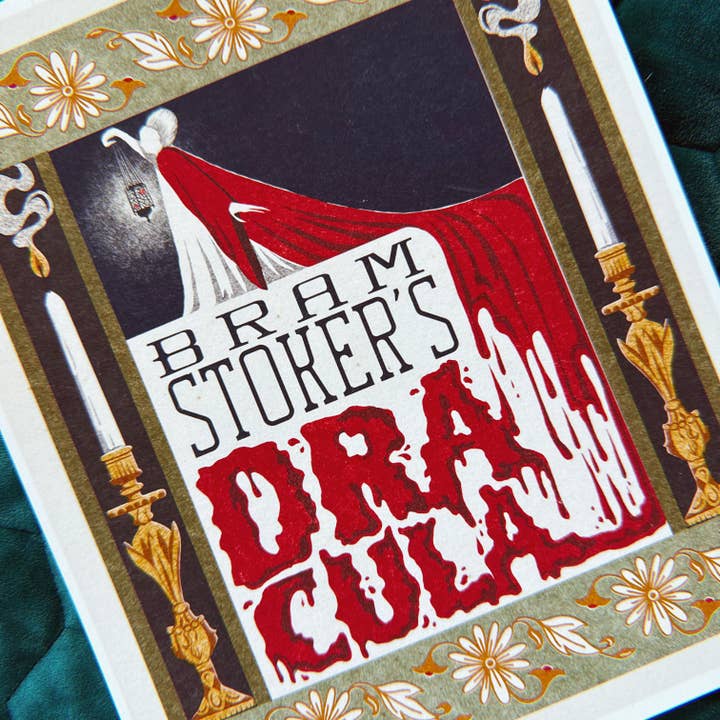 Bram Stokers Dracula Art Print - Multiple Sizes for wholesale by Chaos Magic Studio