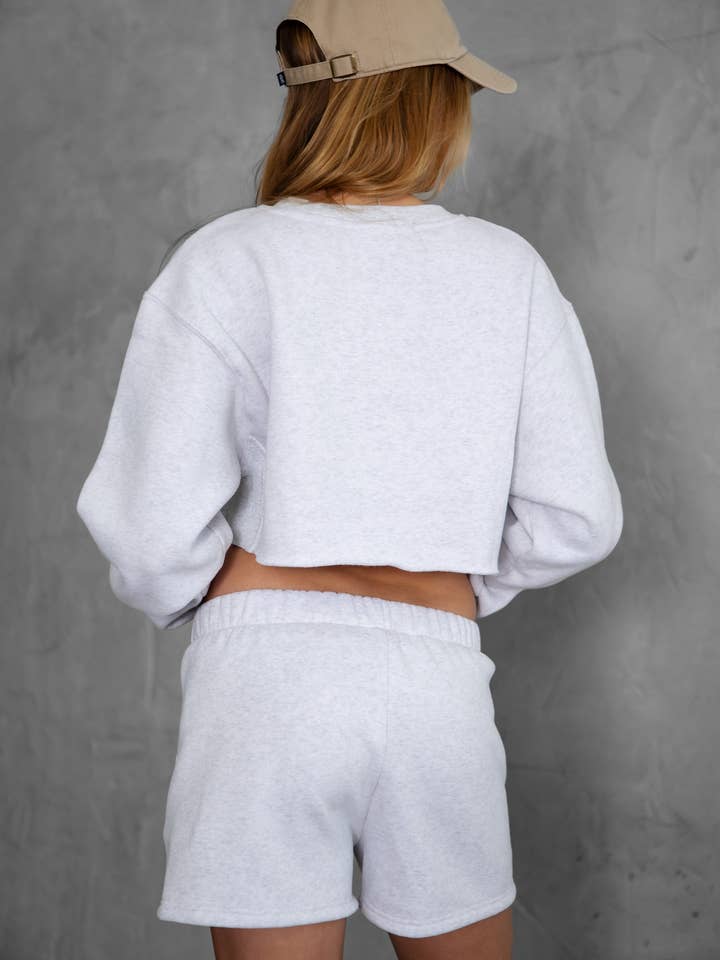 TICTOC - Wholesale Lounge Shorts - Women's - MOMO Plush Fleece Lounge High Waist Fleece Shorts
