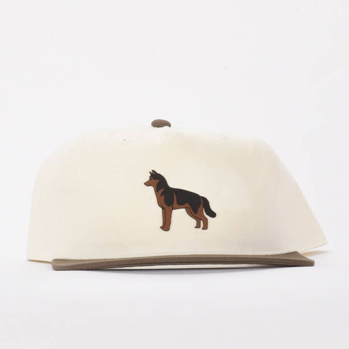 Classic State - Wholesale Flat Brim Cap - Unisex - Husky Leather Patch Hat6