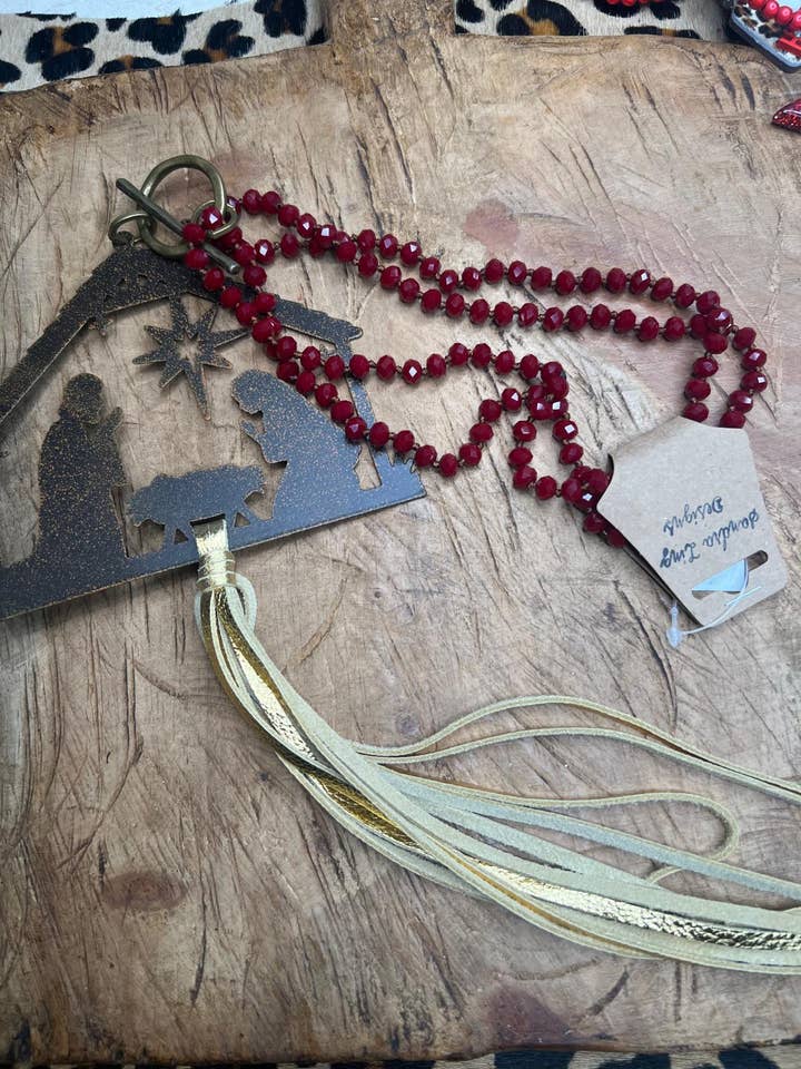 🌟 Collana Natività Notte Silenziosa – “La Vera Luce" per la vendita all'ingrosso da parte di Sandra Ling Designs