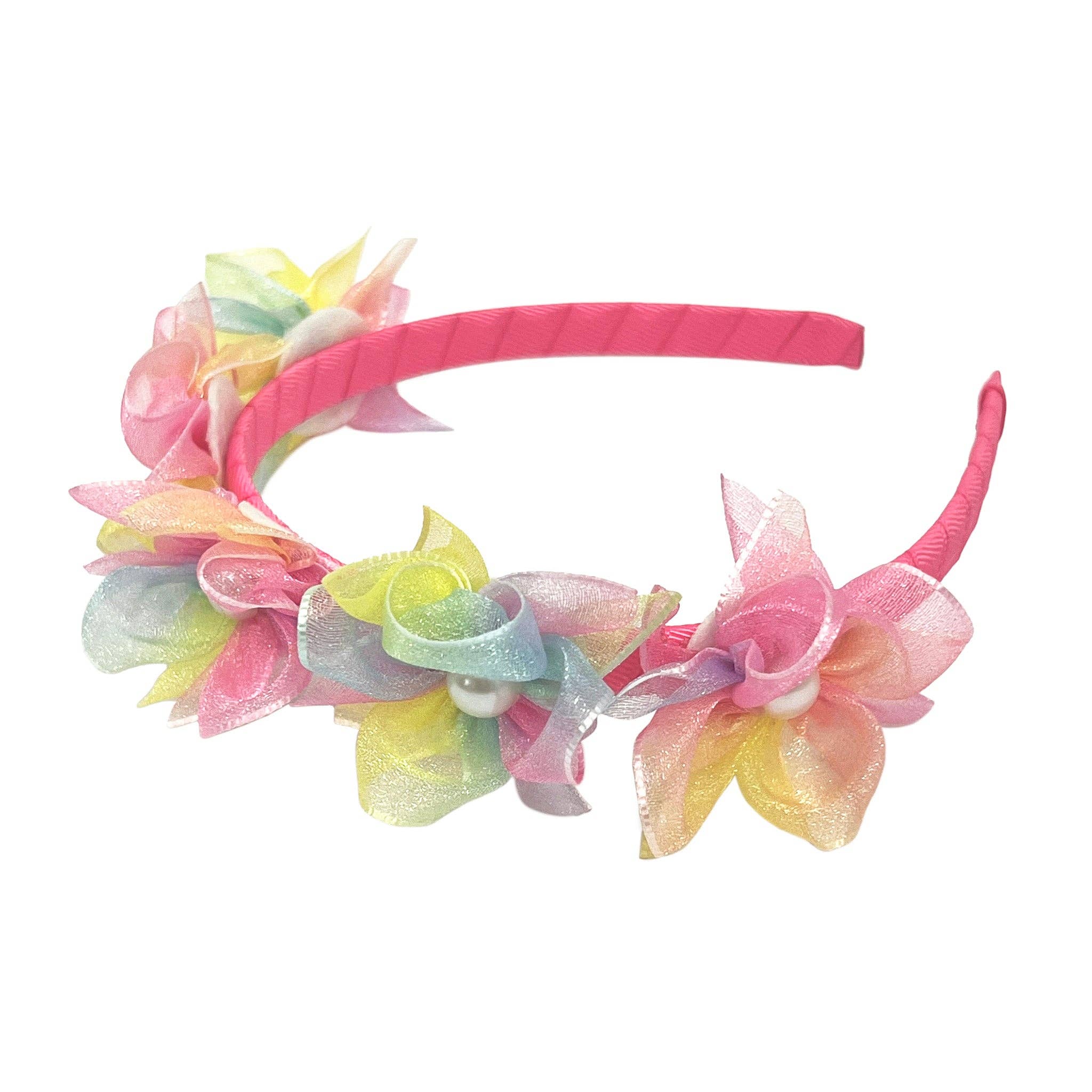Pink Poppy USA - Wholesale Fashion Headband - Kids - Unicorn Flower Headband | Pack of 61