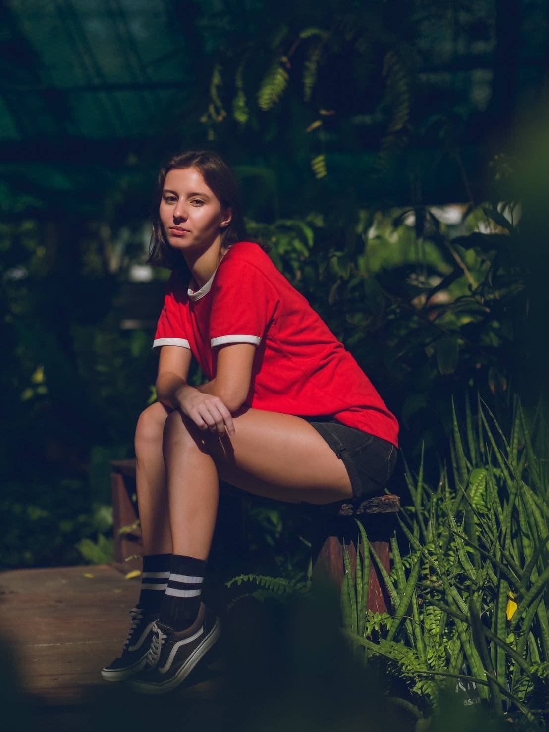 Artree - Wholesale T-Shirt - Unisex - Vintage T Shirts Red Ringer Unisex Blank Top3