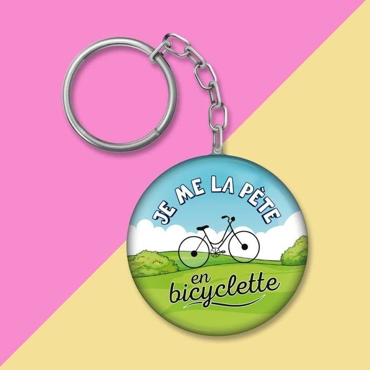 Schlüsselbund - Ich furze auf meinem Fahrrad für den Großhandel von Génération Souvenirs