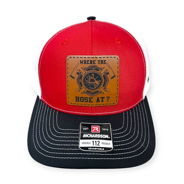 Where The Hose At Patch Hat - Richardson 112 for wholesale by Horizon Hat Co.