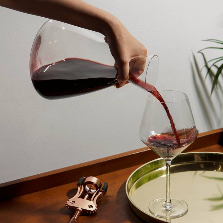 Viski - Wholesale Decanter - Crystal Rolling Wine Decanter