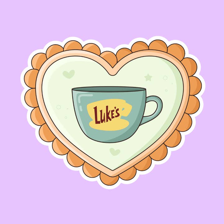 Shadows of Sunshine - Wholesale Sticker - Luke's Coffee Cup Stamp Sticker0