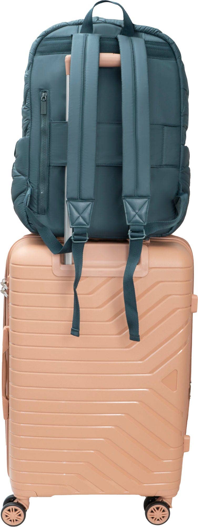 Magid - Wholesale Backpack - Women's - Joan & David Wave Quilted Puffer Nylon 18 Inch Workbook Backpack8