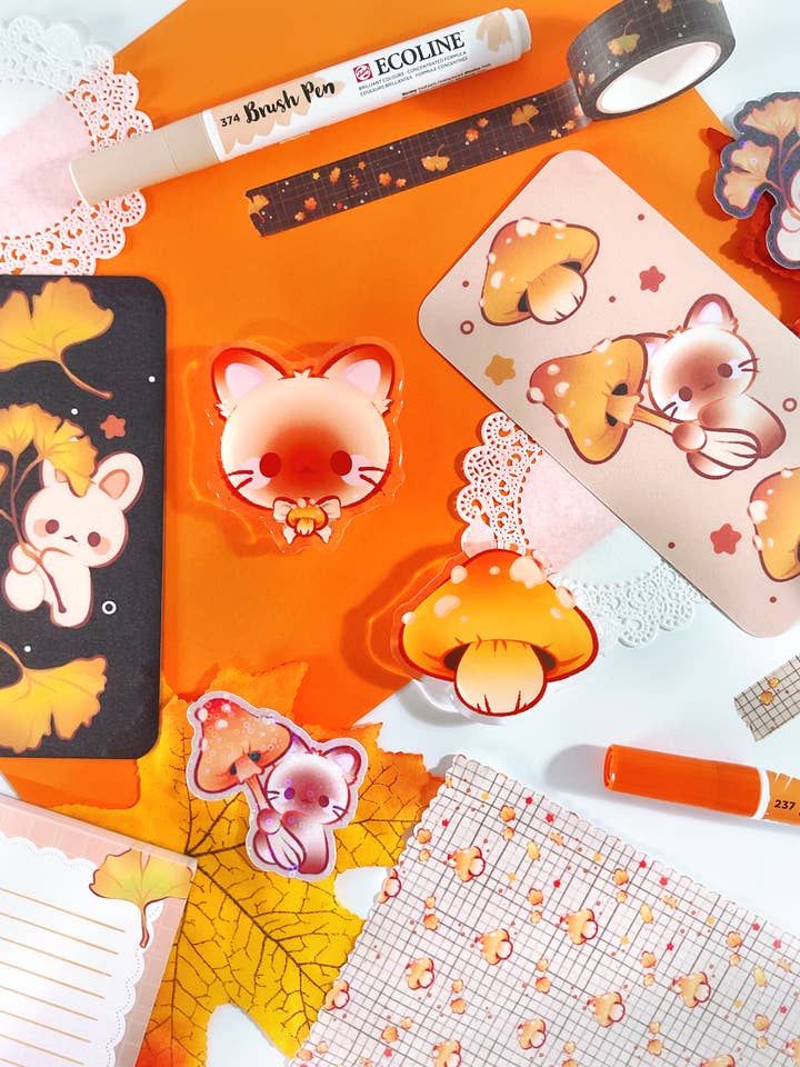 Brownie y Agarradores de Teléfono de Champiñón para venta al por mayor de BunnieBuns Studios