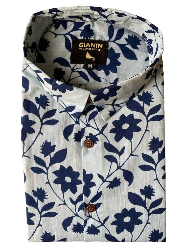 GIANIN - Wholesale Button Down Shirt - Men's - Men's shirts1