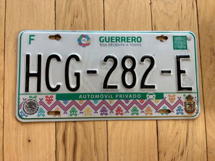 RusticPlates - Wholesale Sign - 2016 Guerrero Mexico License Plate