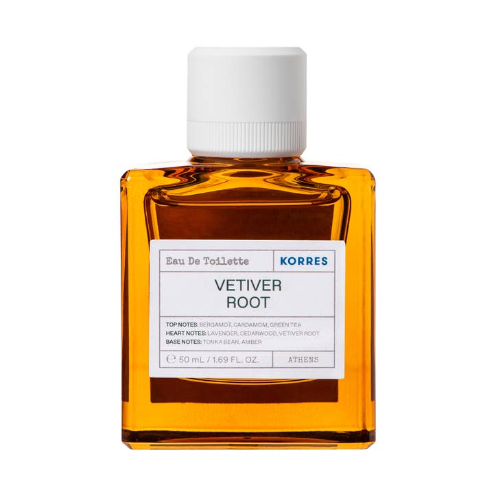 Eau de Toilette Vetiver Root for wholesale by KORRES USA LTD