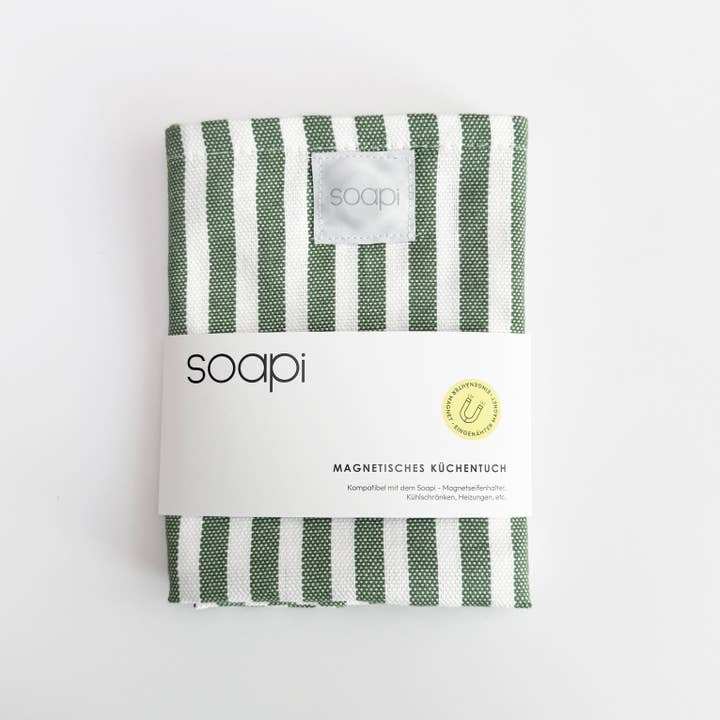 Soapi Strofinaccio Magnetico Verde per la vendita all'ingrosso da parte di Soapi - magnetic soap holder