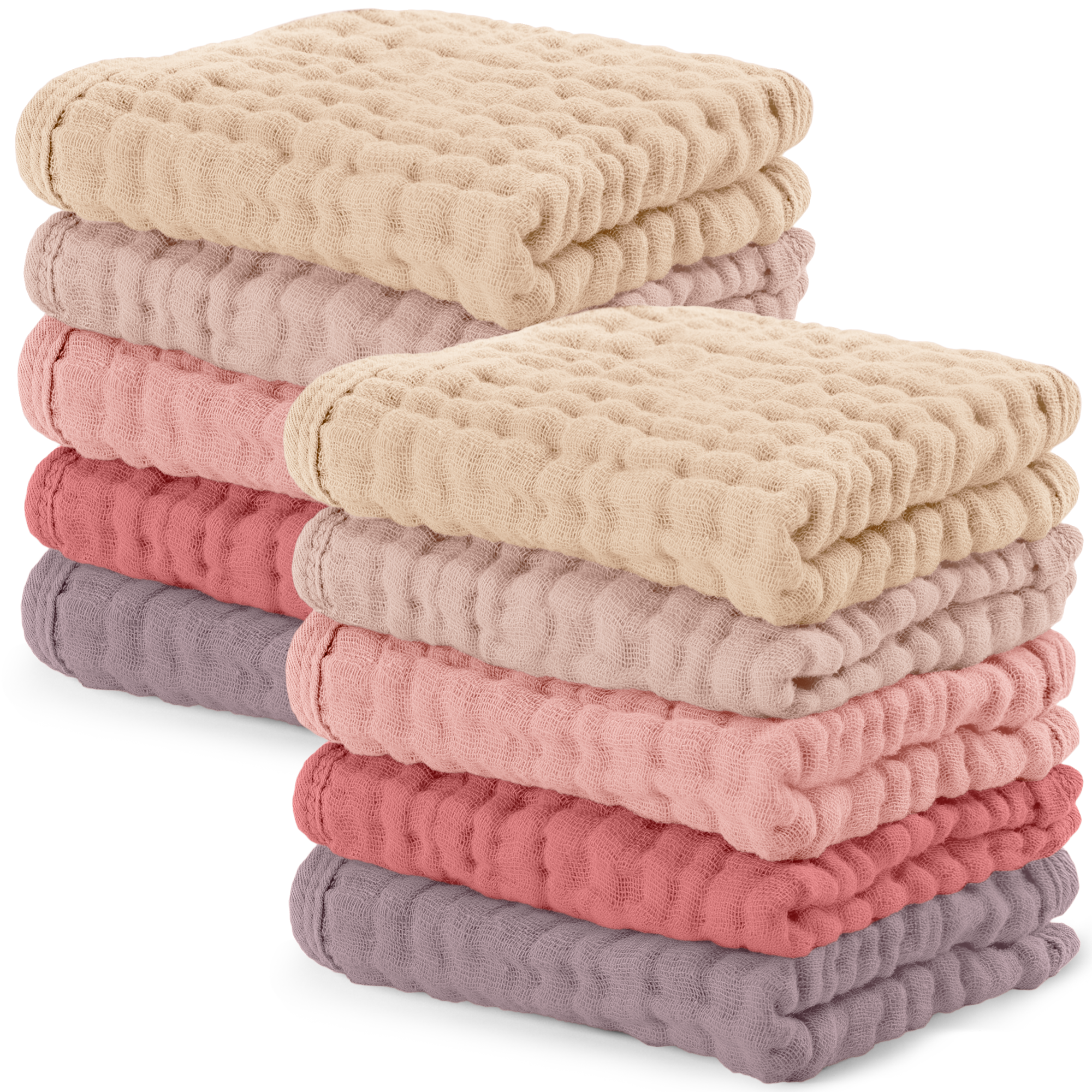 Comfy Cubs – wholesale Wash cloth – Child & baby – Muslin Baby Washcloths, Soft 10"x10" Cotton by Comfy Cubs98