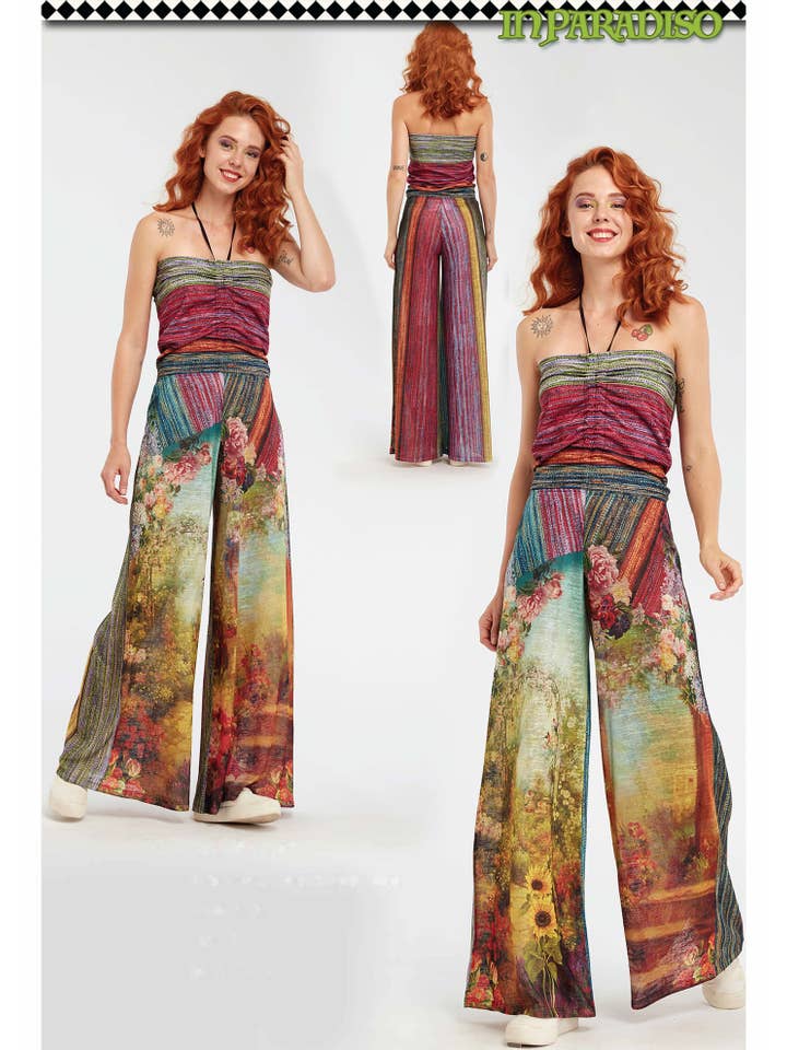 IPNG Design - Vendita all'ingrosso Pantalone - Donna - Pantaloni comfort drappeggiati - In Paradiso4