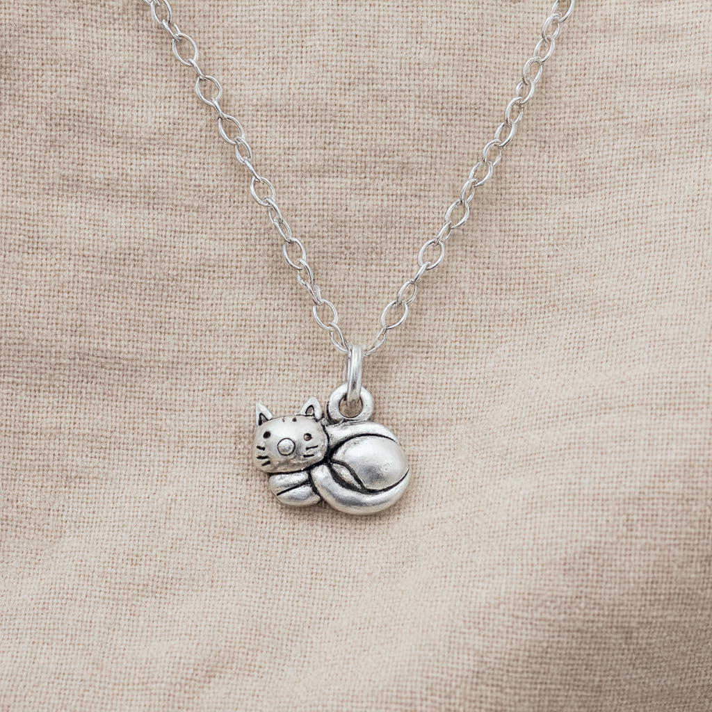 VIE – wholesale Individual charm/pendant – Antique Silver Alloy Charm, Cat, Pack of 500