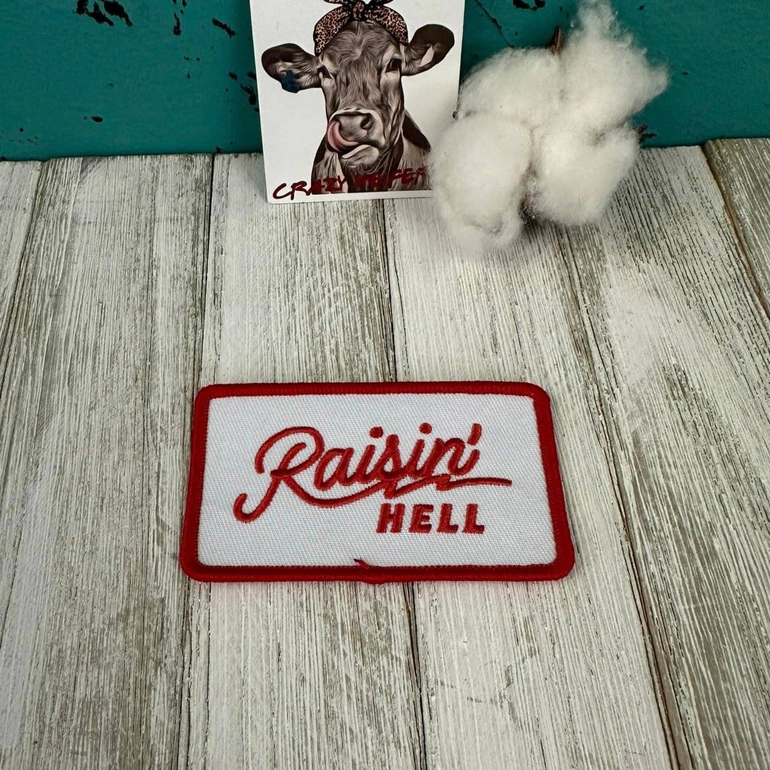 Crazy Heifers Wholesale - Wholesale Patch - Embroidered Statement Patches-Iron on23