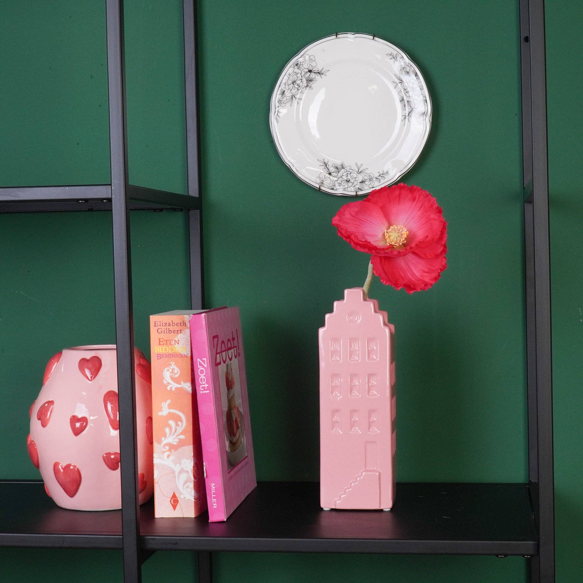 Housevitamin bv - Wholesale Vase - Flower Vase - House Vase - Ceramic - Light Pink- 7,5x6x23 cm1