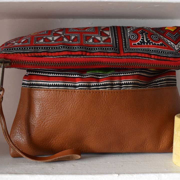 Red Vintage Clutch for wholesale by Vaalbara