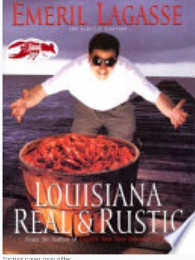 Louisiana Real and Rustic Emeril Lagasse Book for wholesale by Real Retro