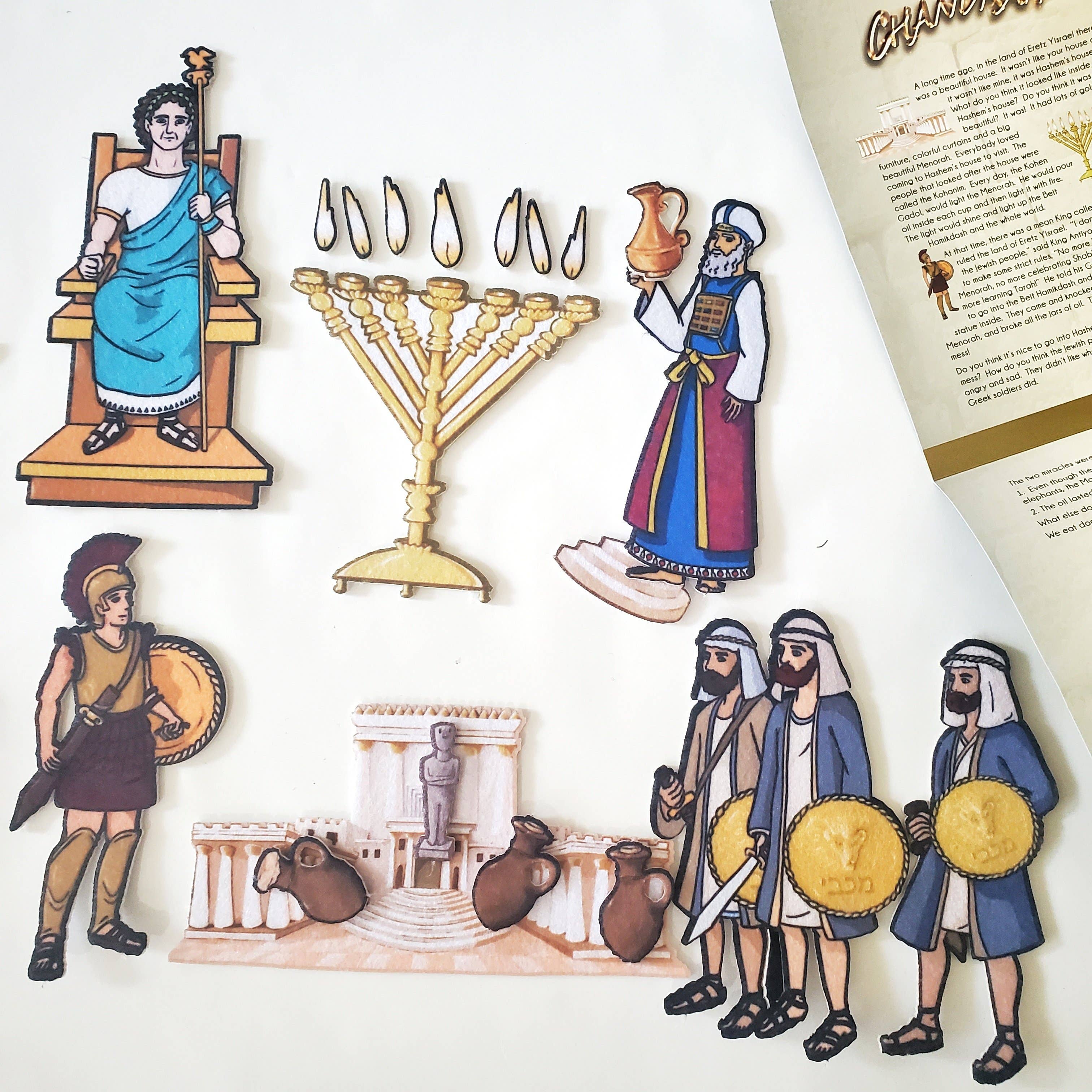 My Felt Story - Wholesale Toy Set - Kids - My Felt Story Chanukah/Hanukkah2