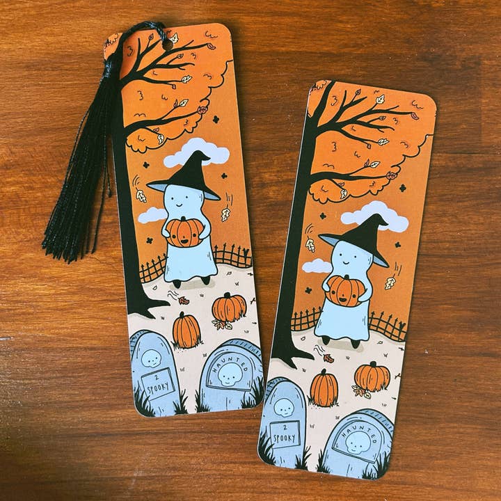 Little Spooky Studio - Wholesale Bookmark - Cemetery Bookmark2