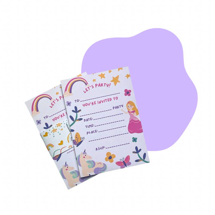 Fairy-Tale Birthday Party Invitations for wholesale by Layla and Josh